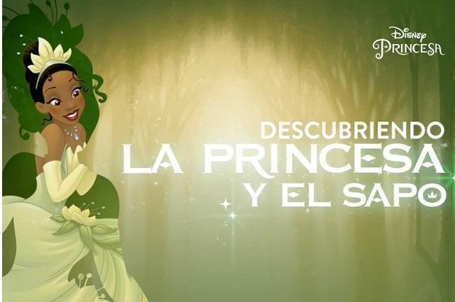 cartel de la princesa y el sapo