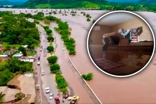 Se Desborda Río En Sinaloa Y Deja Mil 500 Afectados E 5194