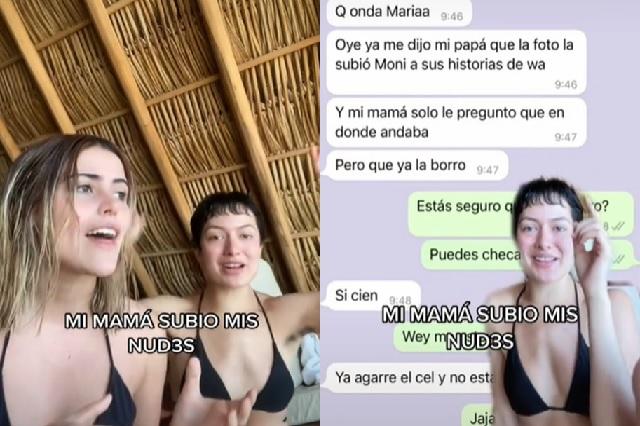 Papá e hija desnudos en el baño Madre comparte por error 'nude' de su hija en historia de WhatsApp | e -consulta.com