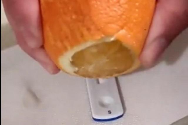 Video: ¿el jugo de naranja da positivo a covid?
